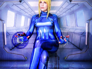 Keri Berry as Samus: Alien Breeding Creampie Frenzy 💦👽